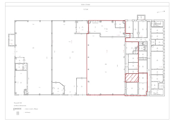 Помещение свободного назначения 811 кв.м., ул. Димитрова 34