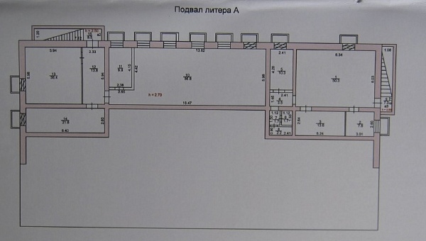 Продажа помещения 846,48 кв.м., ул. Галичская 102