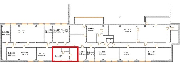 Помещение свободного назначения 48,83 кв.м., ул. Солониковская 1б