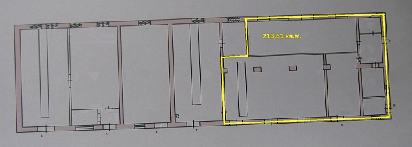 Продажа гаражного бокса 213,61 кв.м., ул. Галичская 102